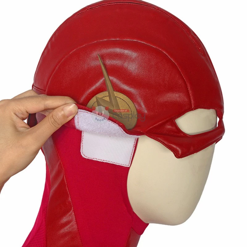 Halloween Barry Allen Suit TF Season 5 Cosplay Costume 13 Halloween Barry Allen Suit TF Season 5 Cosplay Costume - Image 11