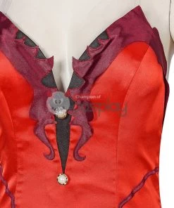 Aerith Gainsborough Costume Red Final Fantasy VII Remake Cosplay Costume -Cosplay Sales Store 11 800x800 132