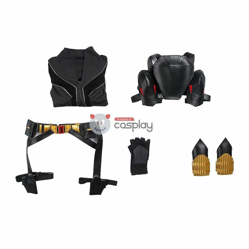 2021 New Black Widow Suit Natasha Romanoff Cosplay Costume Top Level 18 2021 New Black Widow Suit Natasha Romanoff Cosplay Costume Top Level - Image 16