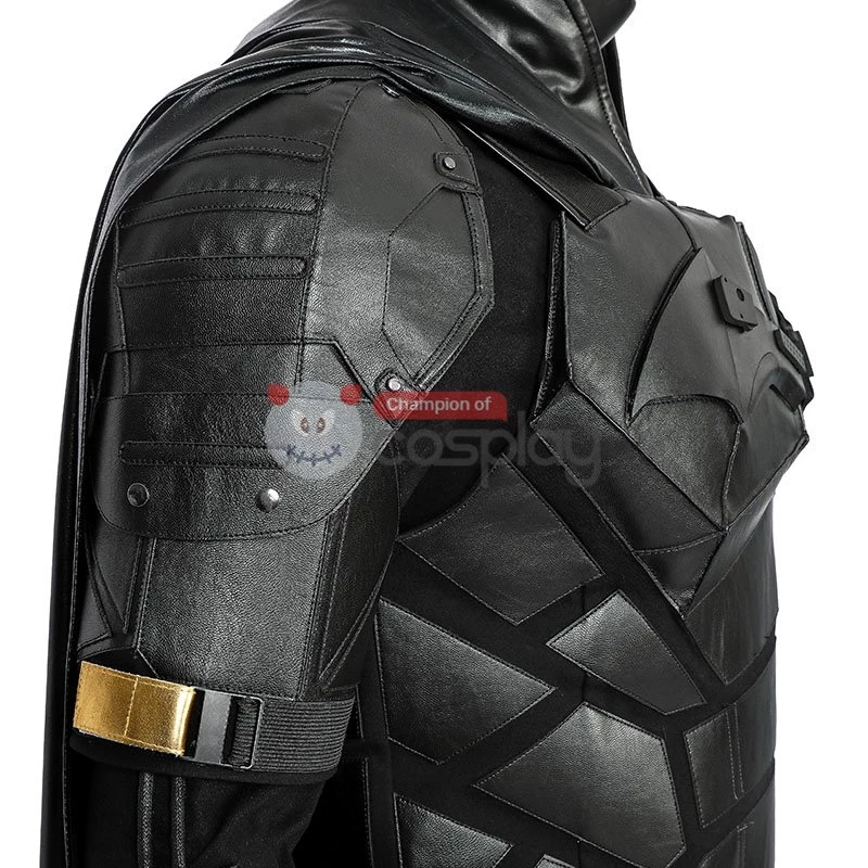 Robert Pattinson Costume 2022 Movie SuperHero Bruce Wayne Cosplay Suit 16 Robert Pattinson Costume 2022 Movie SuperHero Bruce Wayne Cosplay Suit - Image 14