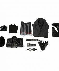 Spider Man Noir Costume Spider Man Into The Spider Verse Noir Cosplay Costume -Cosplay Sales Store 12 800x800 107