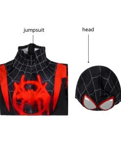 Kids Miles Morales Costume Spider-Man Into the Spider-Verse Cosplay Suit 27 Kids Miles Morales Costume Spider-Man Into the Spider-Verse Cosplay Suit -Cosplay Sales Store 12 800x800 54