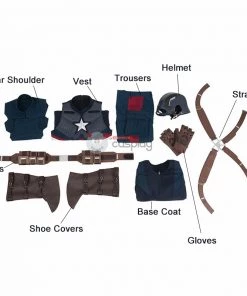 Captain America Cosplay Costumes Avengers Endgame Steve Rogers Costume -Cosplay Sales Store 122 800x800 1