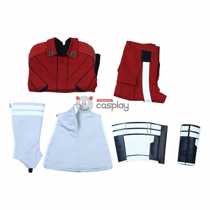 Red Guardian Costumes Black Widow Cosplay Costumes 19 Red Guardian Costumes Black Widow Cosplay Costumes - Image 17