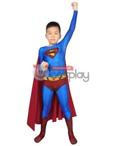 Kids Clark Kent Return Zentai Jumpsuit Polyester Cosplay Costume -Cosplay Sales Store 2 800x800 105