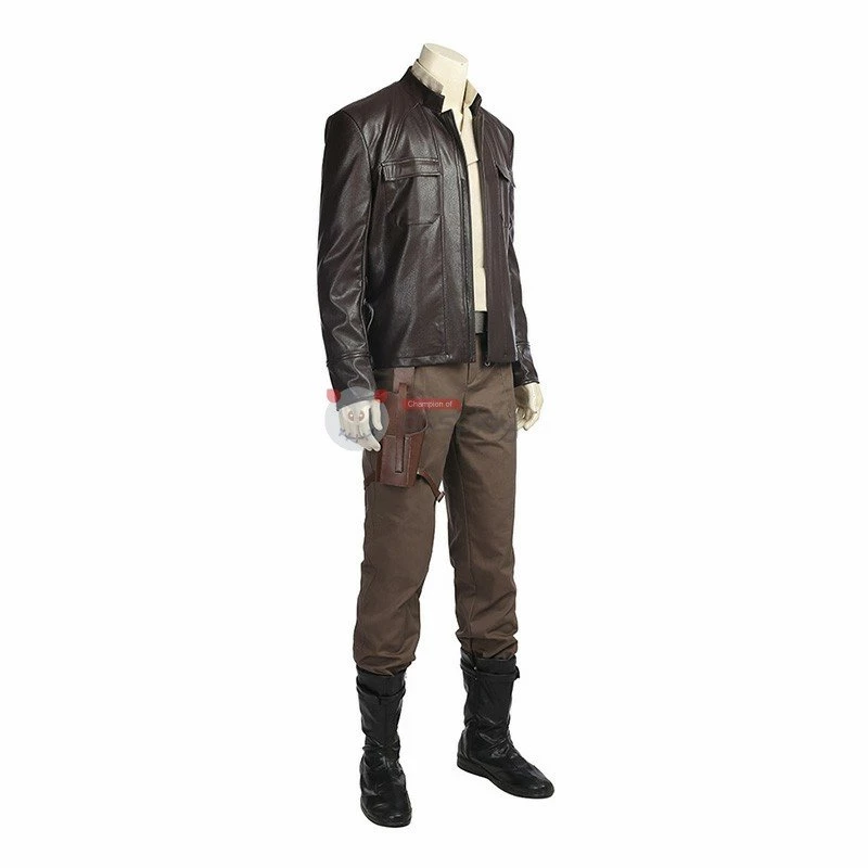 Star Wars 8 The Last Jedi Poe Dameron Cosplay Costume Full Set 5 Star Wars 8 The Last Jedi Poe Dameron Cosplay Costume Full Set - Image 3