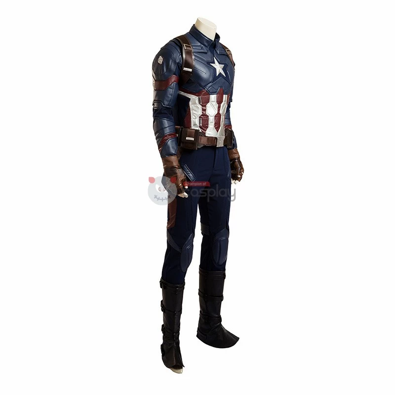 The Avengers Captain America Civil War Steve Rogers Cosplay Costume 5 The Avengers Captain America Civil War Steve Rogers Cosplay Costume - Image 3