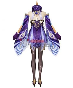 Genshin Impact Cosplay Suit Keqing Costume 24 Genshin Impact Cosplay Suit Keqing Costume -Cosplay Sales Store 2 800x800 238