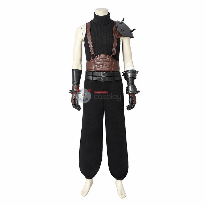 Cloud Strife Costume Final Fantasy 7 Cosplay Costume Full Set 4 Cloud Strife Costume Final Fantasy 7 Cosplay Costume Full Set - Image 2