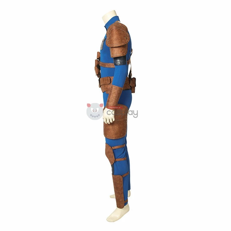 FALLOUT 76 Costume Full Suit Outfit Men Cosplay Costume 5 FALLOUT 76 Costume Full Suit Outfit Men Cosplay Costume - Image 3