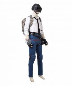 Top Level PUBG White Shirt Cosplay Costume -Cosplay Sales Store 2 800x800 331