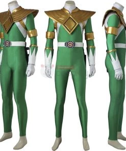 Burai Dragon Ranger Costume Green Mighty Morphin' Power Rangers Cosplay Costumes -Cosplay Sales Store 2 800x800 341