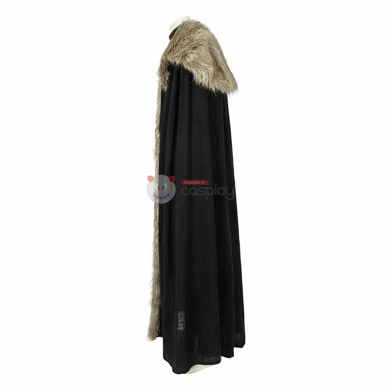 Jon Snow Costume Aegon Targaryen House Stark Cosplay Suit 5 Jon Snow Costume Aegon Targaryen House Stark Cosplay Suit - Image 3