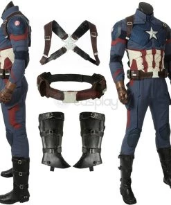 Captain America Costumes Avengers-Endgame Steve Rogers Cosplay Costumes -Cosplay Sales Store 2 800x800 45