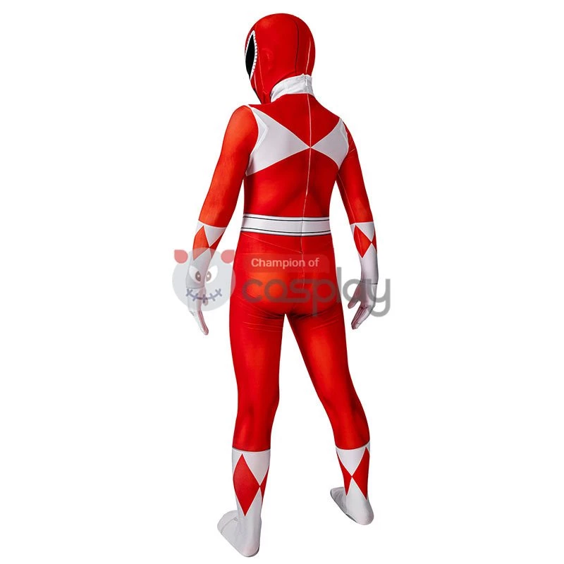 Kids Power Ranger Costume Jumpsuit Power Rangers Cosplay Suit 9 Kids Power Ranger Costume Jumpsuit Power Rangers Cosplay Suit - Image 7