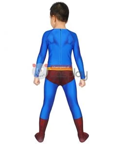 Kids Clark Kent Return Zentai Jumpsuit Polyester Cosplay Costume -Cosplay Sales Store 3 800x800 109