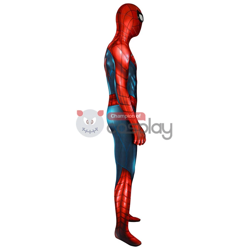 Spiderman Jumpsuit Spider Man PS4 Armour MK IV Zentai Cosplay Costume Suit 6 Spiderman Jumpsuit Spider Man PS4 Armour MK IV Zentai Cosplay Costume Suit - Image 4