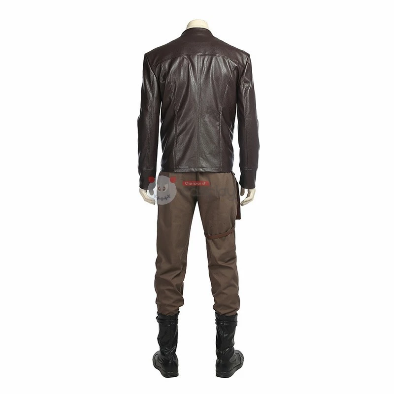 Star Wars 8 The Last Jedi Poe Dameron Cosplay Costume Full Set 6 Star Wars 8 The Last Jedi Poe Dameron Cosplay Costume Full Set - Image 4