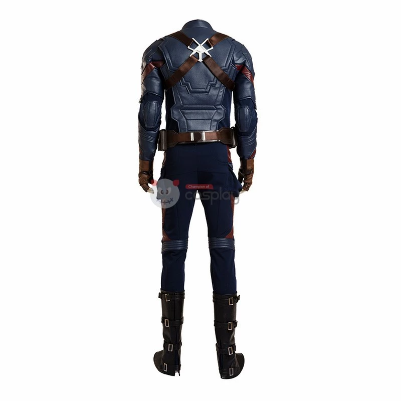 The Avengers Captain America Civil War Steve Rogers Cosplay Costume 6 The Avengers Captain America Civil War Steve Rogers Cosplay Costume - Image 4