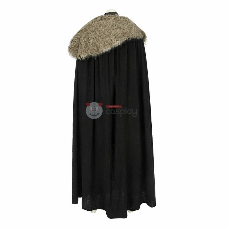 Jon Snow Costume Aegon Targaryen House Stark Cosplay Suit 6 Jon Snow Costume Aegon Targaryen House Stark Cosplay Suit - Image 4