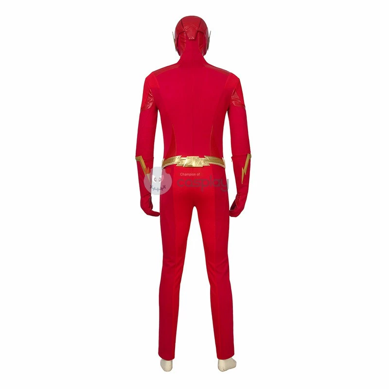 Halloween Barry Allen Suit TF Season 5 Cosplay Costume 6 Halloween Barry Allen Suit TF Season 5 Cosplay Costume - Image 4