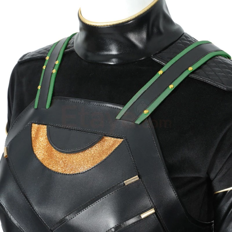 Lady Loki Costume 2021 Female Loki Sylvie Lushton Cosplay Suit Top Level 20 Lady Loki Costume 2021 Female Loki Sylvie Lushton Cosplay Suit Top Level - Image 18