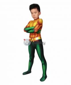 Kids Arthur Curry Cosplay Costume Jumpsuit -Cosplay Sales Store 4 800x800 100