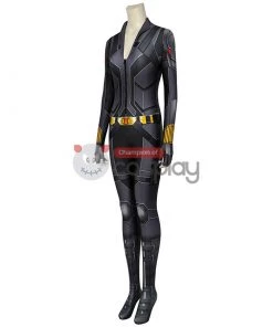 Natasha Romanoff Black Jumpsuit 2020 Movie Black Widow Cosplay Costume -Cosplay Sales Store 4 800x800 139