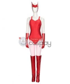 2021 Wanda Costume WandaVision Maximoff Scarlet Witch Cosplay Suit -Cosplay Sales Store 4 800x800 15