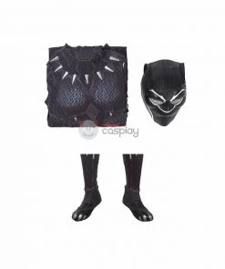 The Avengers Black Panther Costume Black Jumpsuit T'Challa Cosplay Costume 17 The Avengers Black Panther Costume Black Jumpsuit T'Challa Cosplay Costume -Cosplay Sales Store 4 800x800 197
