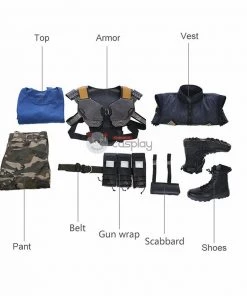 The Avengers Captain America Black Panther Erik Killmonger Cosplay Costume Deluxe Outfit -Cosplay Sales Store 4 800x800 199