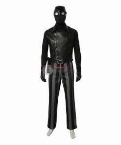 Spider Man Noir Costume Spider Man Into The Spider Verse Noir Cosplay Costume -Cosplay Sales Store 4 800x800 254