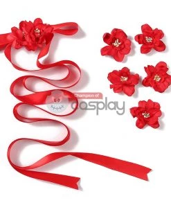 Aerith Gainsborough Costume Red Final Fantasy VII Remake Cosplay Costume -Cosplay Sales Store 4 800x800 262