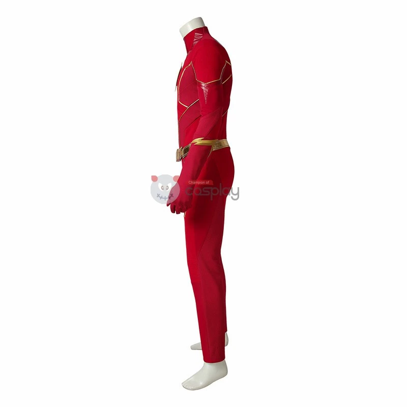 Halloween Barry Allen Cosplay Costume TF S6 Suit 5 Halloween Barry Allen Cosplay Costume TF S6 Suit - Image 3
