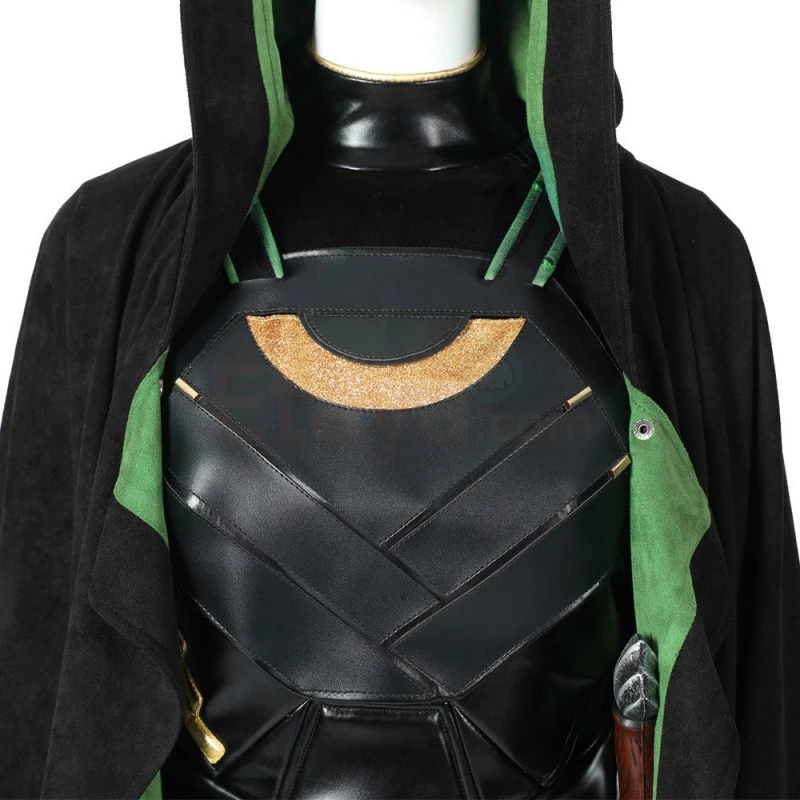 Lady Loki Costume 2021 Female Loki Sylvie Lushton Cosplay Suit Top Level 23 Lady Loki Costume 2021 Female Loki Sylvie Lushton Cosplay Suit Top Level - Image 21
