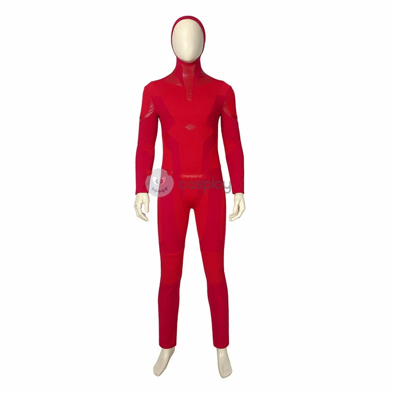 Halloween Barry Allen Suit TF Season 5 Cosplay Costume 7 Halloween Barry Allen Suit TF Season 5 Cosplay Costume - Image 5