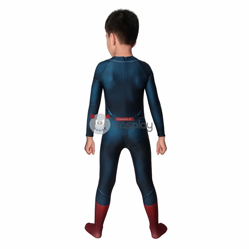 Kids Clark Kent Polyester Costume Zentai Cosplay Suit 7 Kids Clark Kent Polyester Costume Zentai Cosplay Suit - Image 5