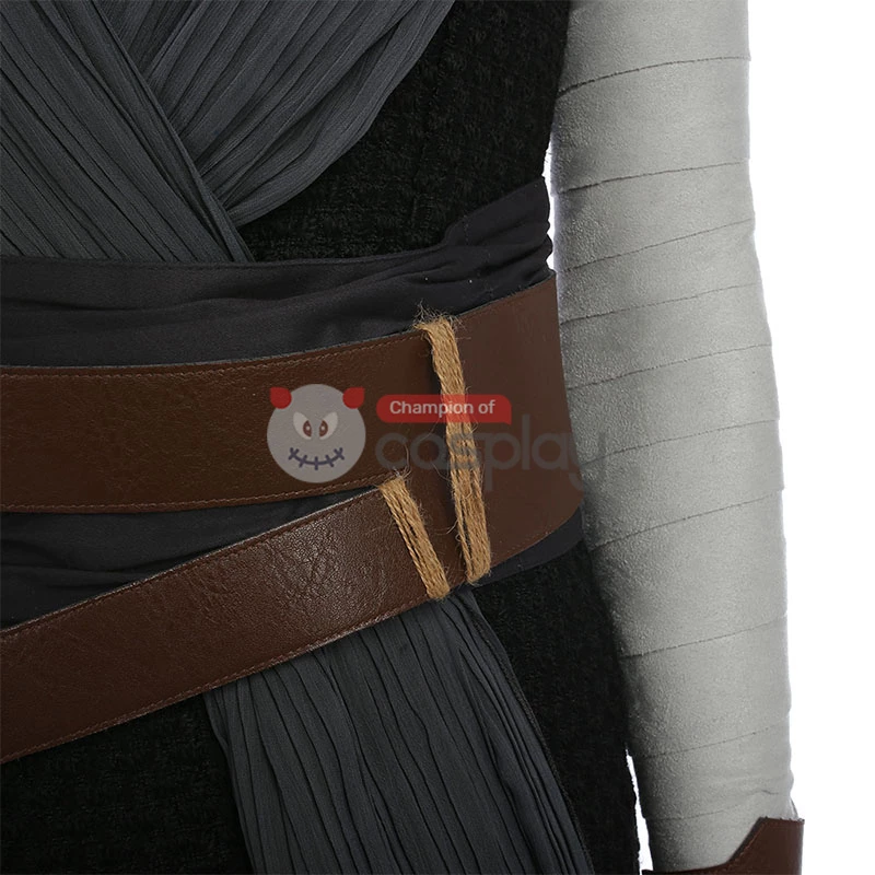 Star Wars 8 Rey Cosplay Costume Top Level 8 Star Wars 8 Rey Cosplay Costume Top Level - Image 6