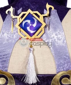 Genshin Impact Cosplay Suit Keqing Costume 27 Genshin Impact Cosplay Suit Keqing Costume -Cosplay Sales Store 5 800x800 229