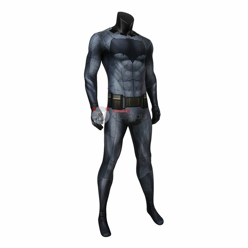 Black Bruce Wayne Zentai Polyester Jumpsuit Cosplay Costume 8 Black Bruce Wayne Zentai Polyester Jumpsuit Cosplay Costume - Image 6