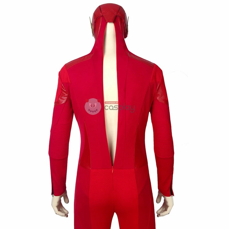Halloween Barry Allen Suit TF Season 5 Cosplay Costume 8 Halloween Barry Allen Suit TF Season 5 Cosplay Costume - Image 6