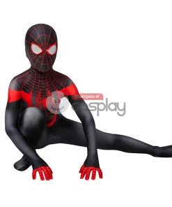 Kids Ultimate Spider Man Cosplay Costume Spiderman PS5 Miles Morales Jumpsuit 22 Kids Ultimate Spider Man Cosplay Costume Spiderman PS5 Miles Morales Jumpsuit -Cosplay Sales Store 6 800x800 106