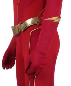 Barry Allen Cosplay Suit Superhero Costumes Golden Boots -Cosplay Sales Store 6 800x800 272