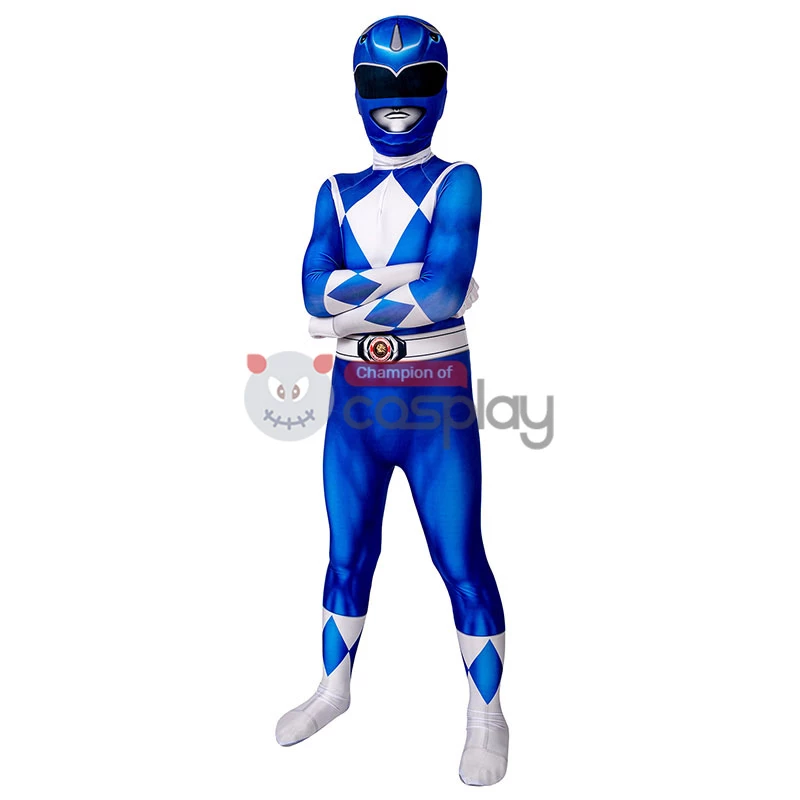 Kids Power Ranger Costume Jumpsuit Power Rangers Cosplay Suit 36 Kids Power Ranger Costume Jumpsuit Power Rangers Cosplay Suit - Image 34