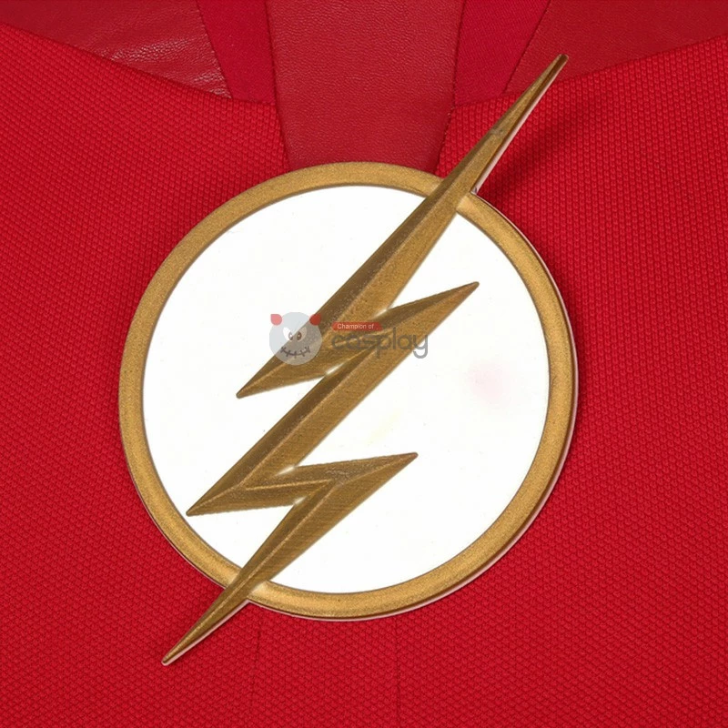 Halloween Barry Allen Suit TF Season 5 Cosplay Costume 9 Halloween Barry Allen Suit TF Season 5 Cosplay Costume - Image 7