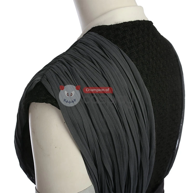 Star Wars 8 Rey Cosplay Costume Top Level 10 Star Wars 8 Rey Cosplay Costume Top Level - Image 8
