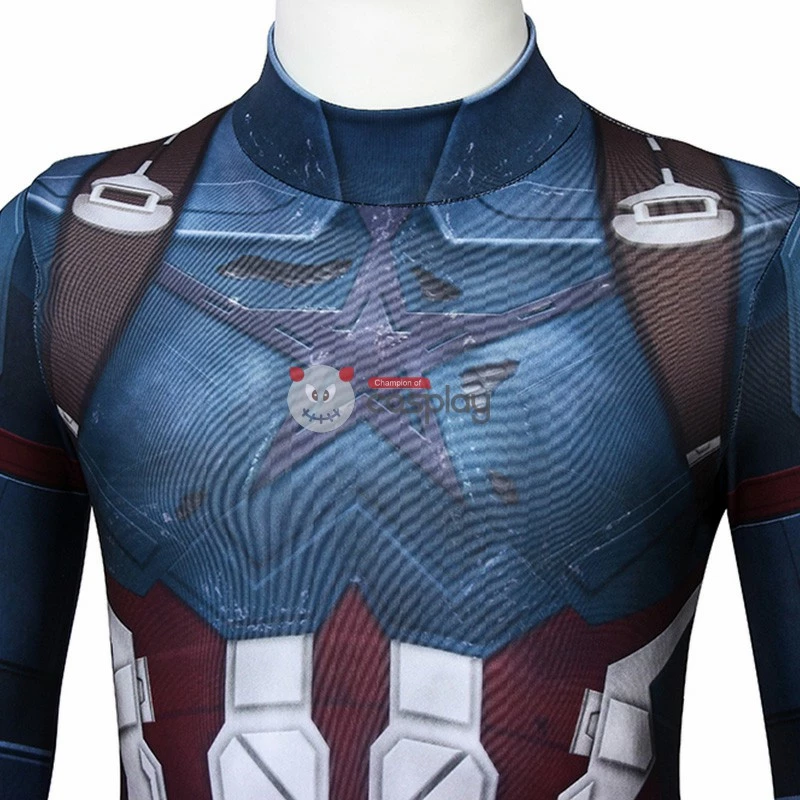 Kids Captain America Costume Avengers Infinity War Steve Rogers Cosplay Costume 9 Kids Captain America Costume Avengers Infinity War Steve Rogers Cosplay Costume - Image 7