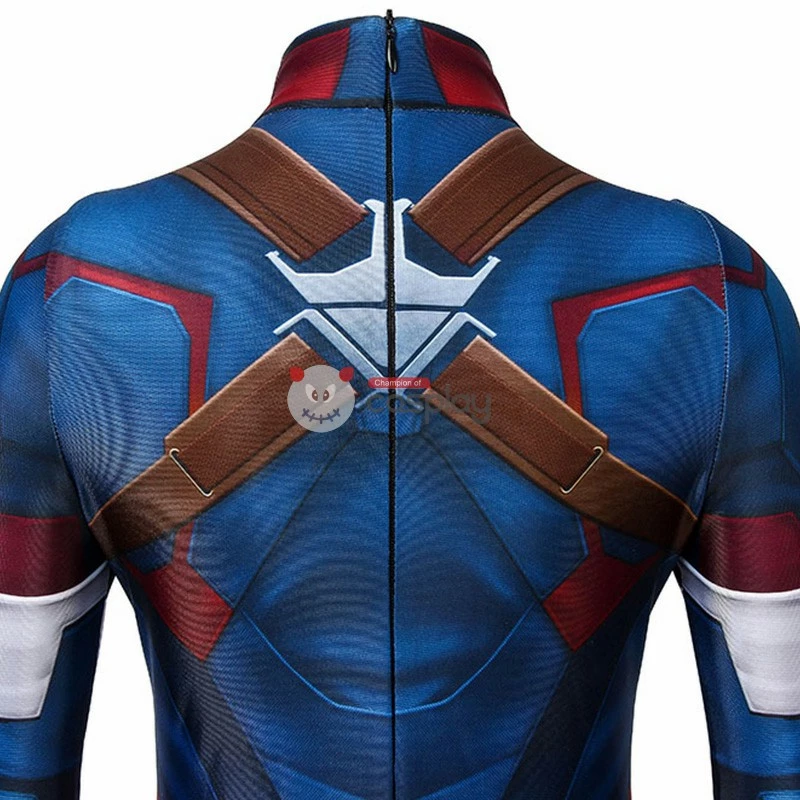 Kids Captain America Costume Avengers: Age Of Ultron Steven Rogers Cosplay Costume 9 Kids Captain America Costume Avengers: Age Of Ultron Steven Rogers Cosplay Costume - Image 7