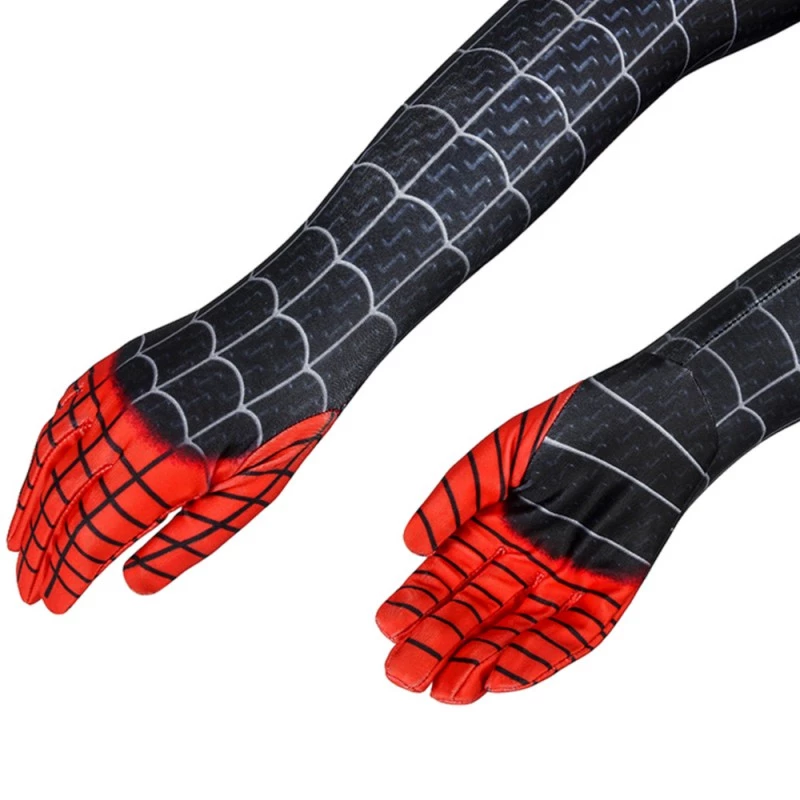 Kids Miles Morales Costume Spider-Man Into the Spider-Verse Cosplay Suit 10 Kids Miles Morales Costume Spider-Man Into the Spider-Verse Cosplay Suit - Image 8