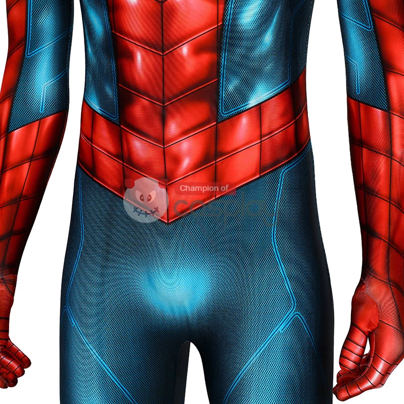Spiderman Jumpsuit Spider Man PS4 Armour MK IV Zentai Cosplay Costume Suit 11 Spiderman Jumpsuit Spider Man PS4 Armour MK IV Zentai Cosplay Costume Suit - Image 9
